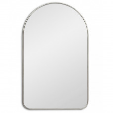 Зеркало интерьерное арочной формы в серебряной раме Arch M Silver (Арч) Smal 60*97 см 